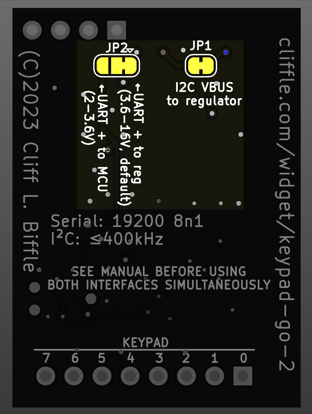 board bottom jp1 jp2